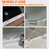 Caulk Tape Strip, 1.5" x 10.5Ft Self Adhesive Bath & Kitchen Sealant Strip, PVC Waterproof Tape