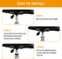 Fix Sinking Office Chair Kit, Steel Gas Lift Cylinder Clamp Holder, Adjust Chair Height Without Replacement, No Tools