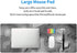 XL Grey White 3D Topographic Map Mouse Pad - Non-Slip Rubber Base Gaming Mouse Pad for Home Office Work