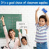 Dry Erase Lapboards with Lines, Pack of 18, 6 x 9 inch Double Sided White Boards with 18 Pens, 18 Erasers