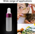 Kesell 50 Pack 5ml Frosted Glass Dropper Bottles with Rose Red Cap, 3 Funnels for Essential Oils and Perfume