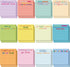Yinder 24 Pcs Inspirational Sticky Notes, Cute Motivational Note Pad for Coworkers, Office Supplies 3 x 3''