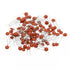 PATIKIL 0.033nf 50V Ceramic Disc Capacitor, 100 Pcs Assortment Kit for Power Circuits, Brown Red