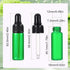 Kesell 5ml 1/6 oz Dropper Bottles - Pack of 20 Essential Oil Portable Travel Bottles with Tapered Glass Droppers,