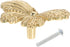 Kisangel Butterfly Brass Drawer Knobs Gold Cabinet Door Handles for Dresser, Wardrobe,