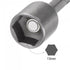 1/4 Quick-Change Hex Shank Magnetic Nut Setter Driver Drill Bit, 13mm Length for Machine Maintenance