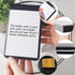 Koogel 11PCS Mini Pocket Notepad Holder Set - Pocket Notepad Flip Notepad with Pen, Leather Pocket Notebook