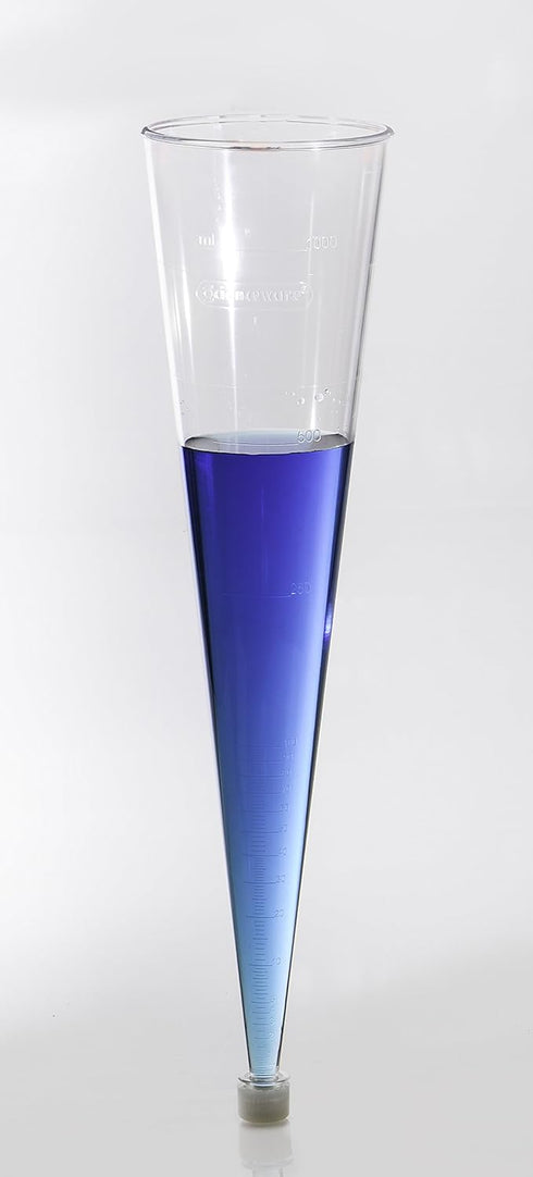 SP Bel-Art Imhoff Settling Cone, 1000ml, Styrene (H38990-0000)