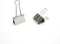 Nctinystore Silver Binder Clips, Small Metal Clamp 3/4-in (19-mm), 41-Count