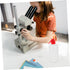 2 pcs Narrow Mouth Wash Bottle with Graduation Plastic Laboratory Washing Bottle Angled Head Design for Precise Fluid