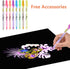 White Pen, 12 Pack, 0.8mm Extra Fine Point, White Gel Ink Pens for Artists, White Drawing Pens for Black Paper