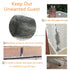 Steel Wool Mice Control, 2 Pack 3"x10 Ft Hole Filler, Gap Blocker, Barrier for Protecting Against Animals in Holes,