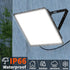 MATAHARAGA 150W 21000lm 10ft 5000K IP66 Flood Lights Outdoor, Bright LED Work Light with Plug, Daylight White Flood