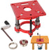 ZGHUNVRE 65mm Router Table Lifting System, Milling Table Elevation, Aluminum Alloy Insert Plate with Anodized Cutting