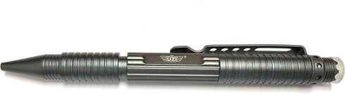 Uzi Tactical Pen, Ultra Durable Aircraft Aluminum, Real Ballpoint, with DNA Catcher, Gun Metal