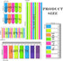 BAYTORY 960 Sheets Transparent Sticky Index Tabs, Clear Sticky Notes Long Page Book Markers Tabs, Tape Flags for Book Annotation Tabs and Aesthetic School Stationary Supplies Planner Accessories