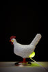 ChickenSoNice 16 Chicken Egg lamp, Colors Change Chicken lamp with Remote Control, Resin Chicken Egg Night Light