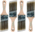 Vermeer 4-Pack Paint Brushes, 2" Angle Stubby Brushes for All Latex and Oil Paints & Stains, Home Improvement