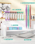 Nicpro 0.5mm Mechanical Pencils Set with Case, 3PCS Metal Mechanical Pencil, Pastel Aesthetic Drafting Pencils With 480PCS HB 2B Lead Refills, 3 Erasers, 9 Eraser Refills For Girl Writing Art Drawing by Nicpro