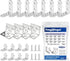 3Sizes Silver L Brackets for Shelves L Shelf Bracket Metal Corner Braces