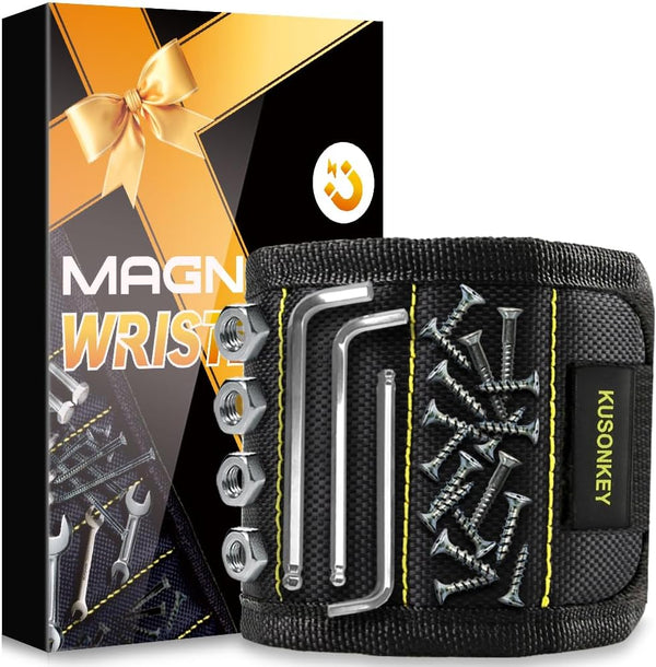 Father's Day Gifts from Daughter Wife Son,KUSONKEY Magnetic Wristband Tool Gift for
