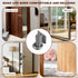 ROROUP 1 Pack Magnetic Door Stoppers for Bottom of Door Holder Heavy Duty Magnetic Door Catch Holder to Keep Door Open