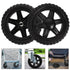 4pcs VALICLUD Replacement Shopping Cart Wheels Rolling Cart Wheel for Grocery Trolley Heavy Duty Caster Easy Climbing