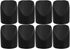Toddmomy 8pcs Black Folding Chair V-tip Stabilizer Caps, Folding Chair Leg End