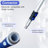 Dekonmon 16PCS, 9&4 Inch 2-4FT 4 Paint Roller Kit Paint Roller with Adjustable Stainless Steel Extension Pole