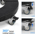 15-19 Inch 4 440lbs Nefish Trash Can Dolly Wheels, Adjustable Round Furniture Dolly with Wheels, Heavy Duty Drum