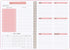 Undated Weekly Planner, A5 To Do List Notebook, Weekly Goals Habit Tracker Journal with Spiral Binding, 5.7 x 8.0 inches