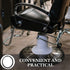 41.5cm DOITOOL Salon Chair Rubber Base Ring Gasket Floor Ring Protector for Styling Accessory Salon Equipment Floor Pad