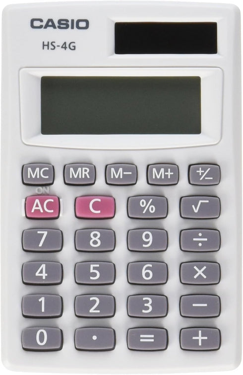 Casio HS-4G - Elementary/Secondary Standard Function Calculator