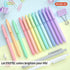 Retractable Pastel Gel Ink Pens, Shuttle Art 15 Pack, 0.5mm Fine Point for Writing Journaling