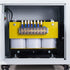 Terminal Block 2 Pack - 4 Circuits 20-30A 200v-450v Dual Row Screw Terminals + 16 PCS Heat Shrink Connectors