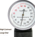 Aneroid Sphygmomanometer by LotFancy, X -Large Thigh BP Cuff(16-26in), Professional Manual Blood Pressure Monitor, Black Adult Cuff and Carrying Case