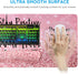 iCasso Large Pink Mouse Pad, 4in1 XXL Desk Mat with Wrist Rest and Coaster Set for Home Office