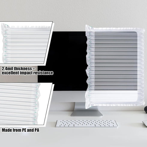 6 3 1 27" Packaging 27" Chunful for Screens with Pump Inflatable Protective Bags Compatible with Desktop Monitor