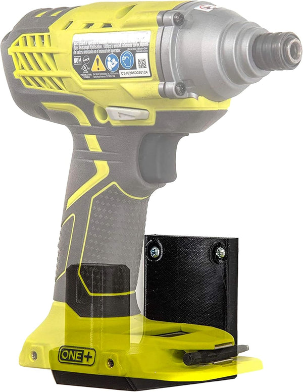 Spartan Mounts Tool Mount for Ryobi Power Tools, Right Mount Wall Display Hook for Easy Access Storage