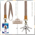Lanyard for Keys for Women, Cute Wrist Strap Key Chain & Neck Lanyards for ID Badges, Best for Travel, School, Coach