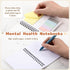 Janlaugh 20 10 10 Pcs Mental Health Gifts for Women Men Self Care Items Bulk Include Mental Health Notebooks