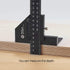 Scriber Gauge Precision Marking Tool, Measuring Ruler, Layout Square, Thickness Gauge for Woodworking Projects
