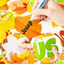 BeYumi 94Pcs Christian Bulletin Board Set, Fall for Jesus, Autumn Maple Leaves, Thanksgiving Decor