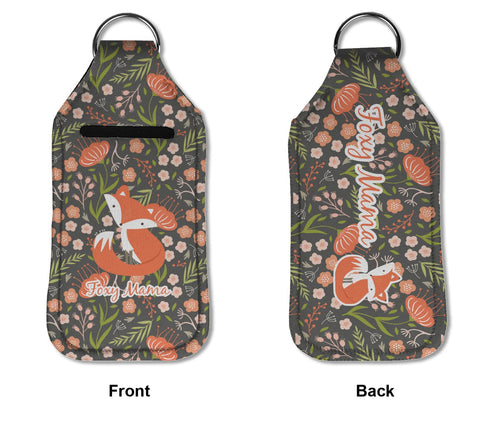 Custom Large Foxy Mama Hand Sanitizer & Keychain Holder
