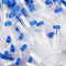 Konohan 400 Pack Conical Centrifuge Tubes, 15 ml Sterile Plastic Test Tubes with Blue Screw Caps