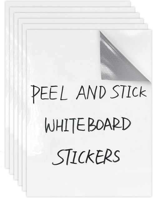 Dry Erase Board Sticker, Whiteboard Stickers 8.27''x11.69'', Removable Dry Erase Sheets for Wall/Desk/Refrigerator