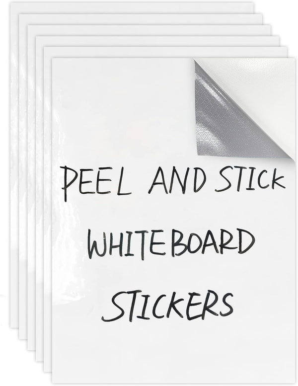 Dry Erase Board Sticker, Whiteboard Stickers 8.27''x11.69'', Removable Dry Erase Sheets for Wall/Desk/Refrigerator