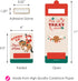 Set 6 Big Dot of Happiness Christmas Cowboy Money Holders for Cash, DIY Assorted Western Santa Party Cash Holder Gift