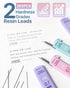 Four Candies 0.7mm Mechanical Pencil Set, 6PCS Cute Pencils with Lead Refills and Erasers