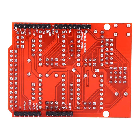 4Pcs A4988 3D 0.8 4 CNC Expansion Board with Stepper Motor Driver, Compatible with Printers and Engraving Machines